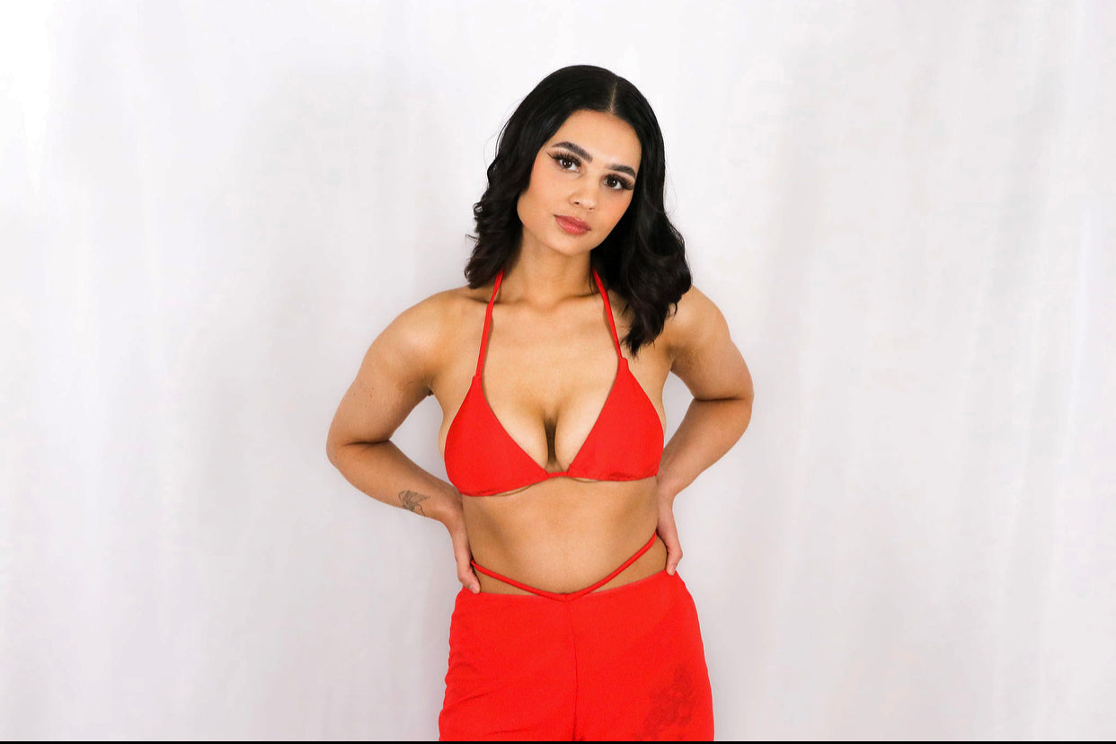 Red Pants 3-Set