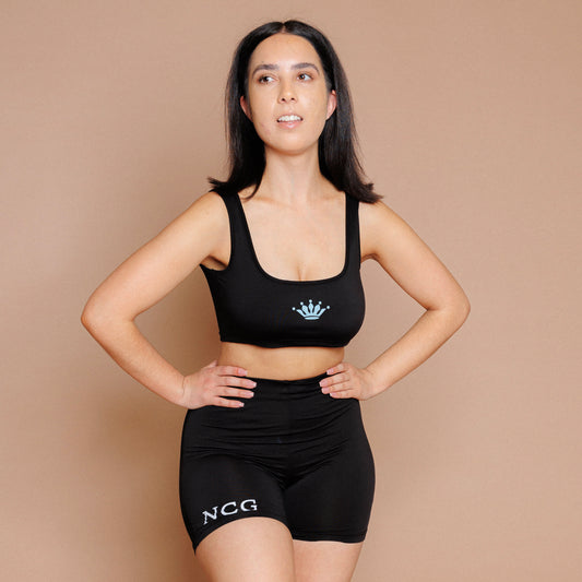 Black Lounge Set - Short