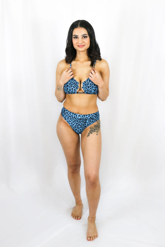 Blue Leopard Set