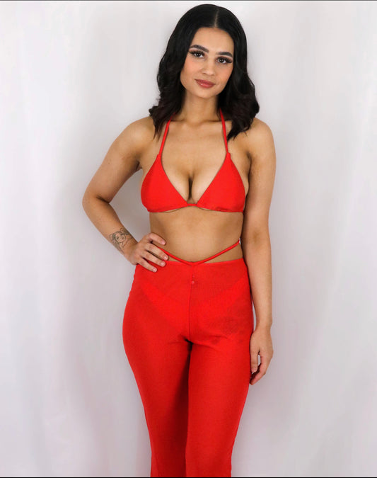 Red Pants 3-Set