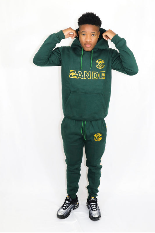 Green Tracksuit Set